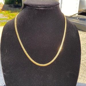 Gold Chain Miami Cuban 14k Gold Vermeil 20in 4mm